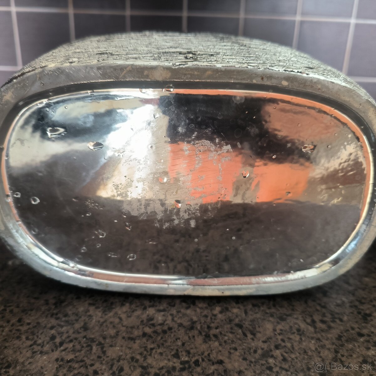 Kvetináče strieborné keramické - 5