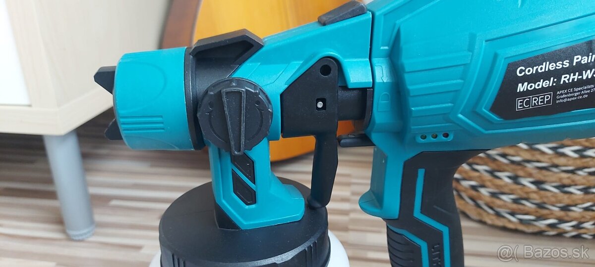 triekacia Aku pištoľ, pre batériu Makita 18V,tryska-NEW. - 5