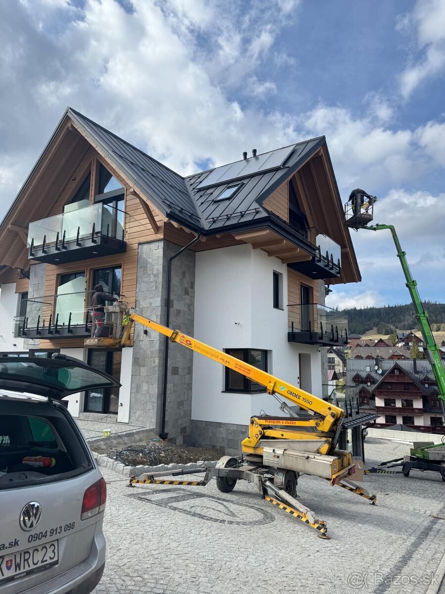 Vysokozdvižna, pracovna,montážna plošina - 5