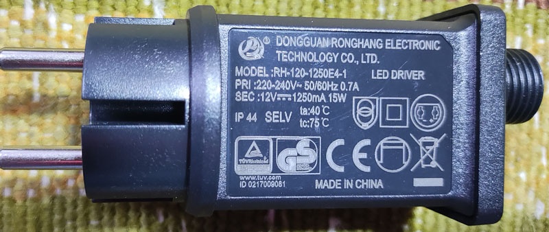 Nafukovacia svietiaca vianočná dekorácia s osvetlením - 5