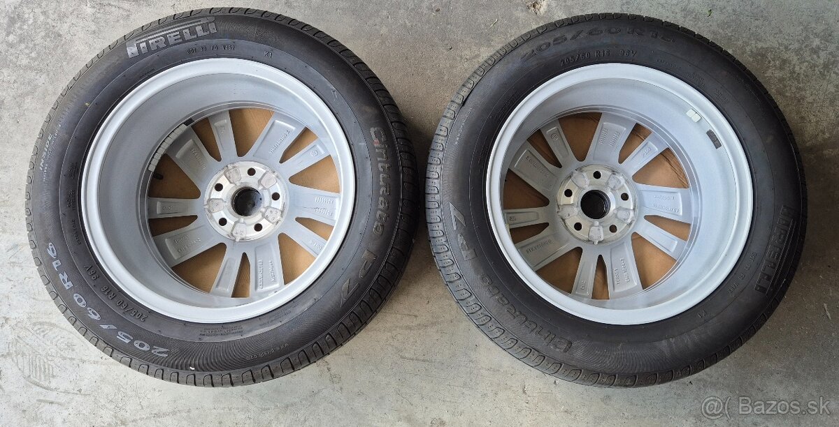 Originál ALU disky VW Karlstad Touran R16 - 5