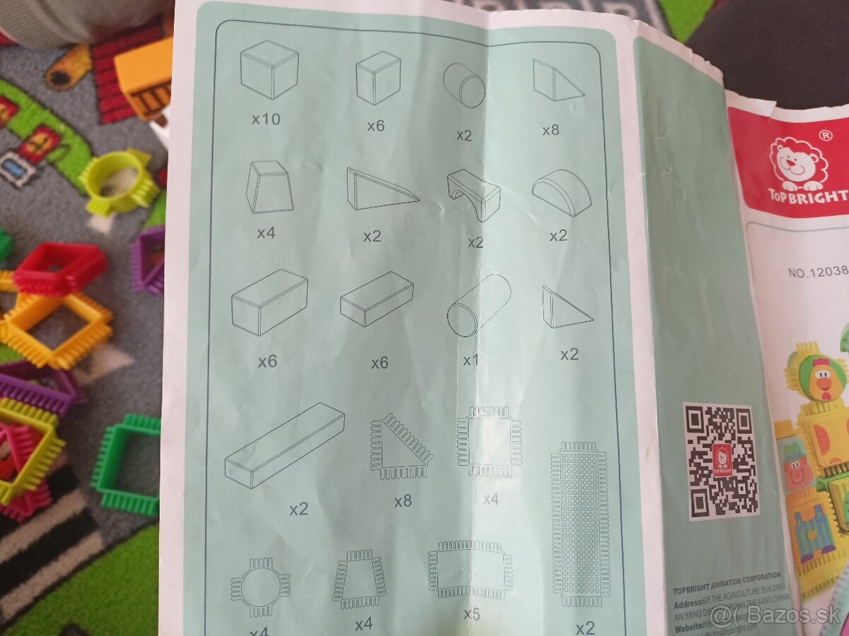 Kocky, building toys,bristle farm blocks - 5