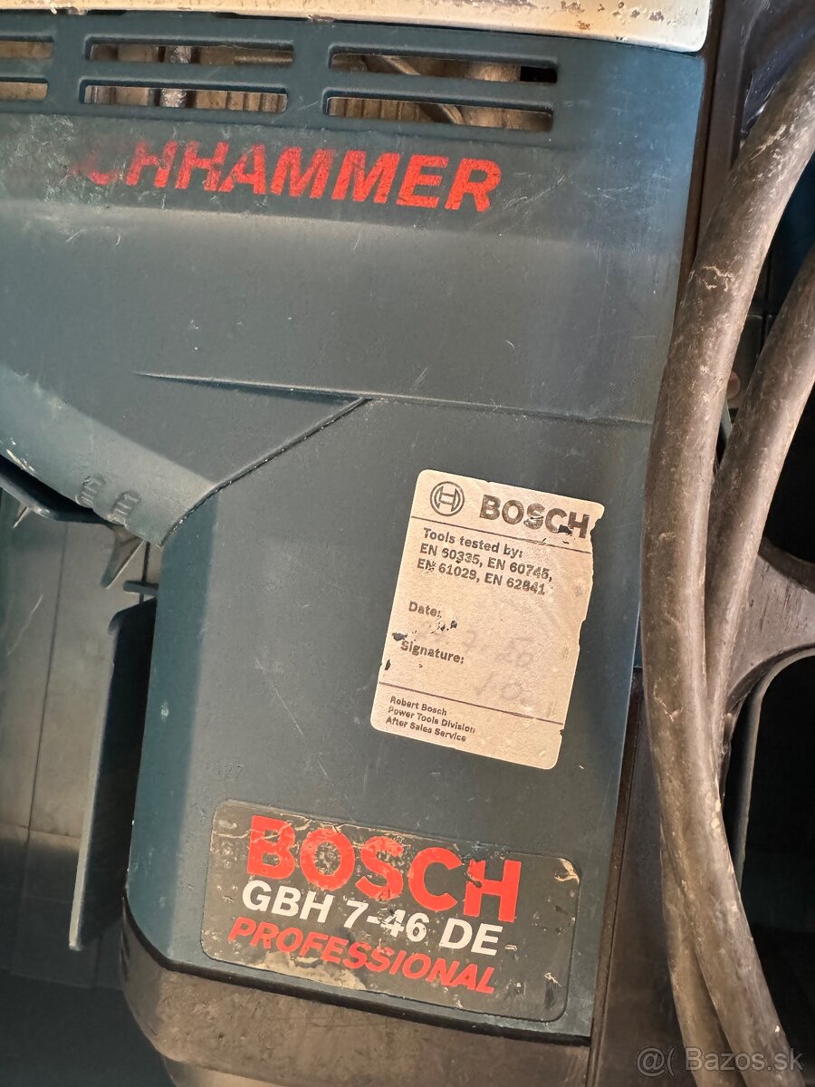 Bosch GBH 7-46 DE Professional + kufor + SDS-Max vrtáky - 5