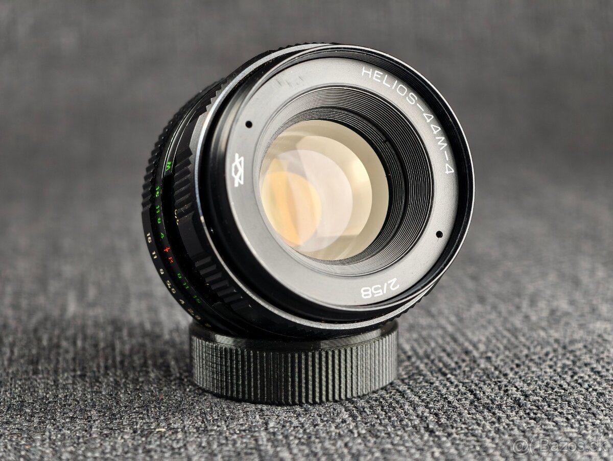 HELIOS 44M-4 58mm f2 M42 KMZ TOP + příslušenství - 5