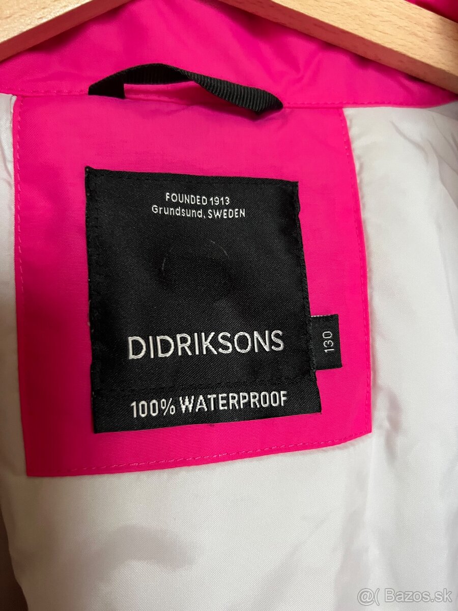 Kvalitná zimná kombinéza Didriksons veľ. 130 - 5