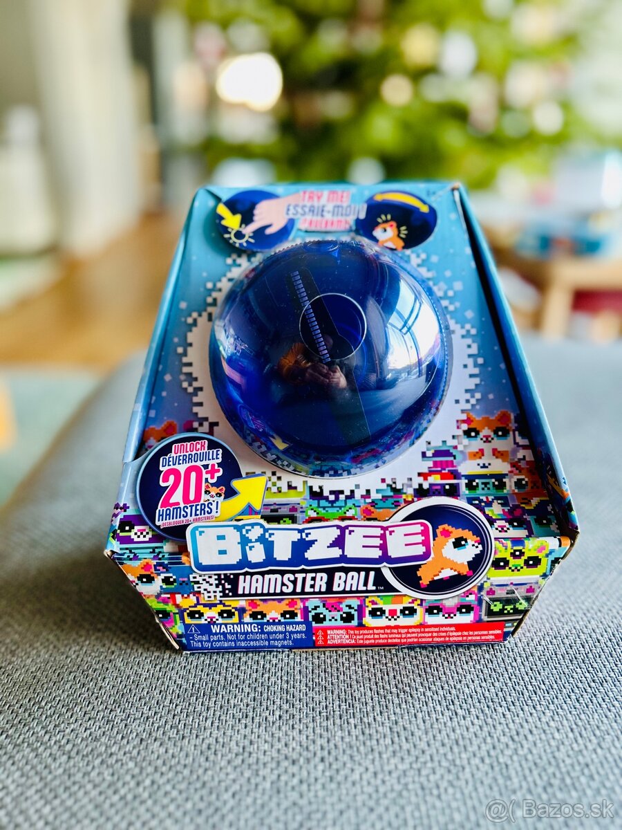 ☆ Bitzee - smart hračka interaktívna, škrečok v guli - 5