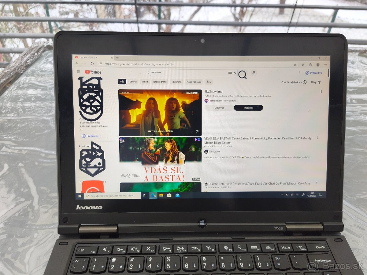 LENOVO THINKPAD YOGA – dotykový 2v1 notebook 360°, Intel i5 - 5