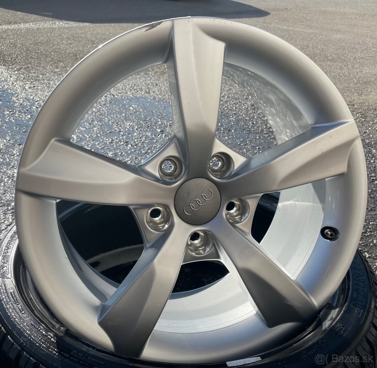 Sada zliatinových diskov originál AUDI A6 C7, 7,5Jx16 ET37 - 5