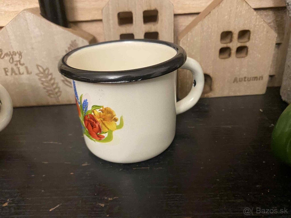 Smaltované hrnčeky - 5