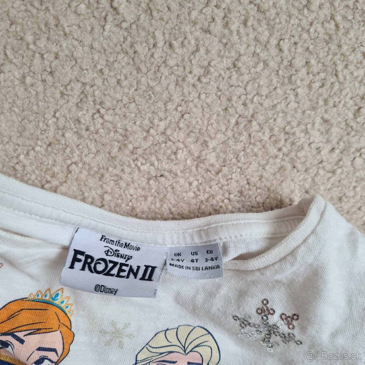 Elsa šaty 98 104 110 116 122 - 5