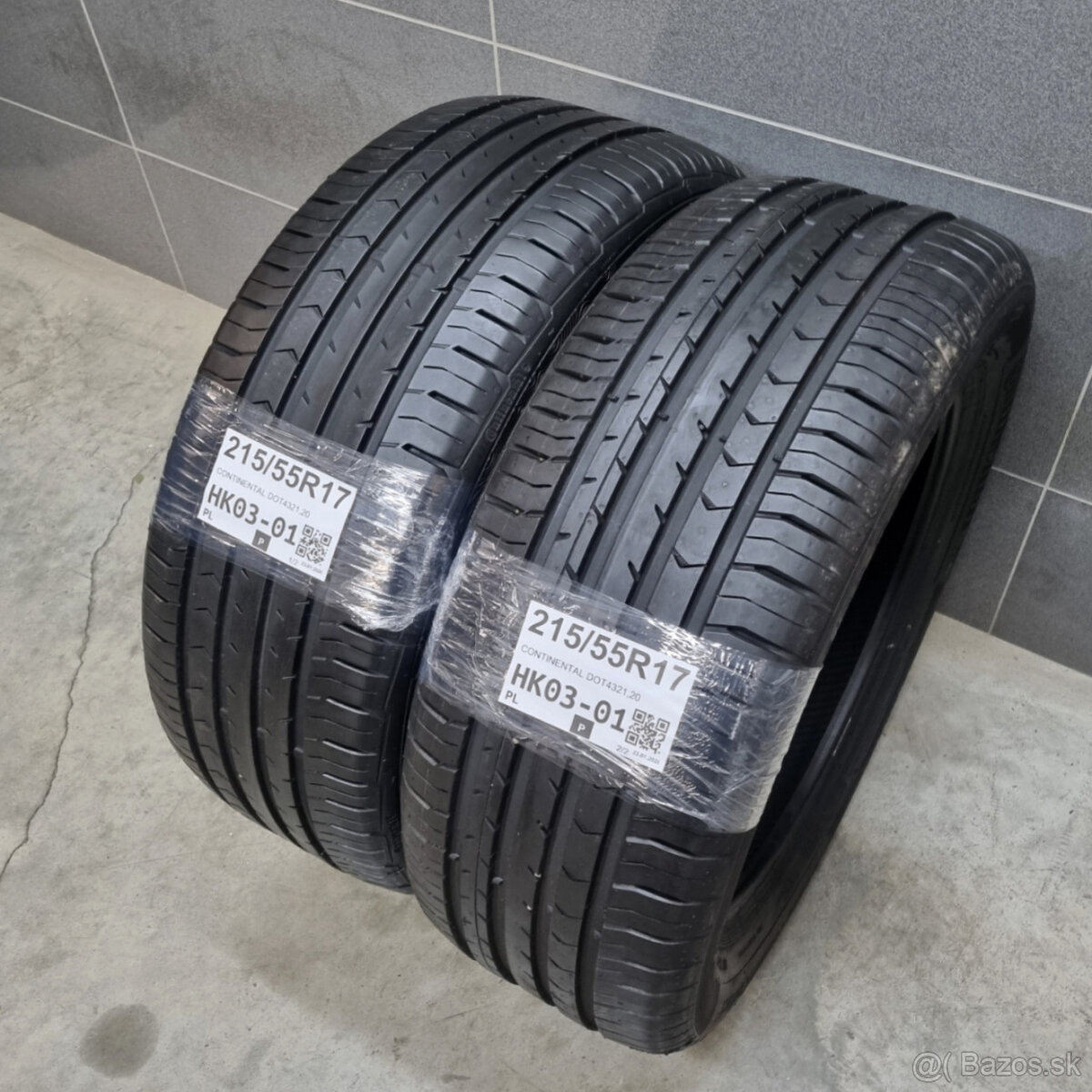 Letné pneumatiky 215/55 R17 CONTINENTAL - 5