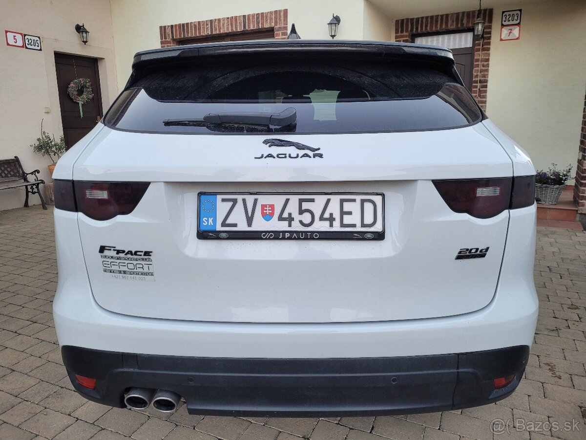 Predám SUV Jaguar F-PACE 2,0 d, 4/2017, automat 4x4