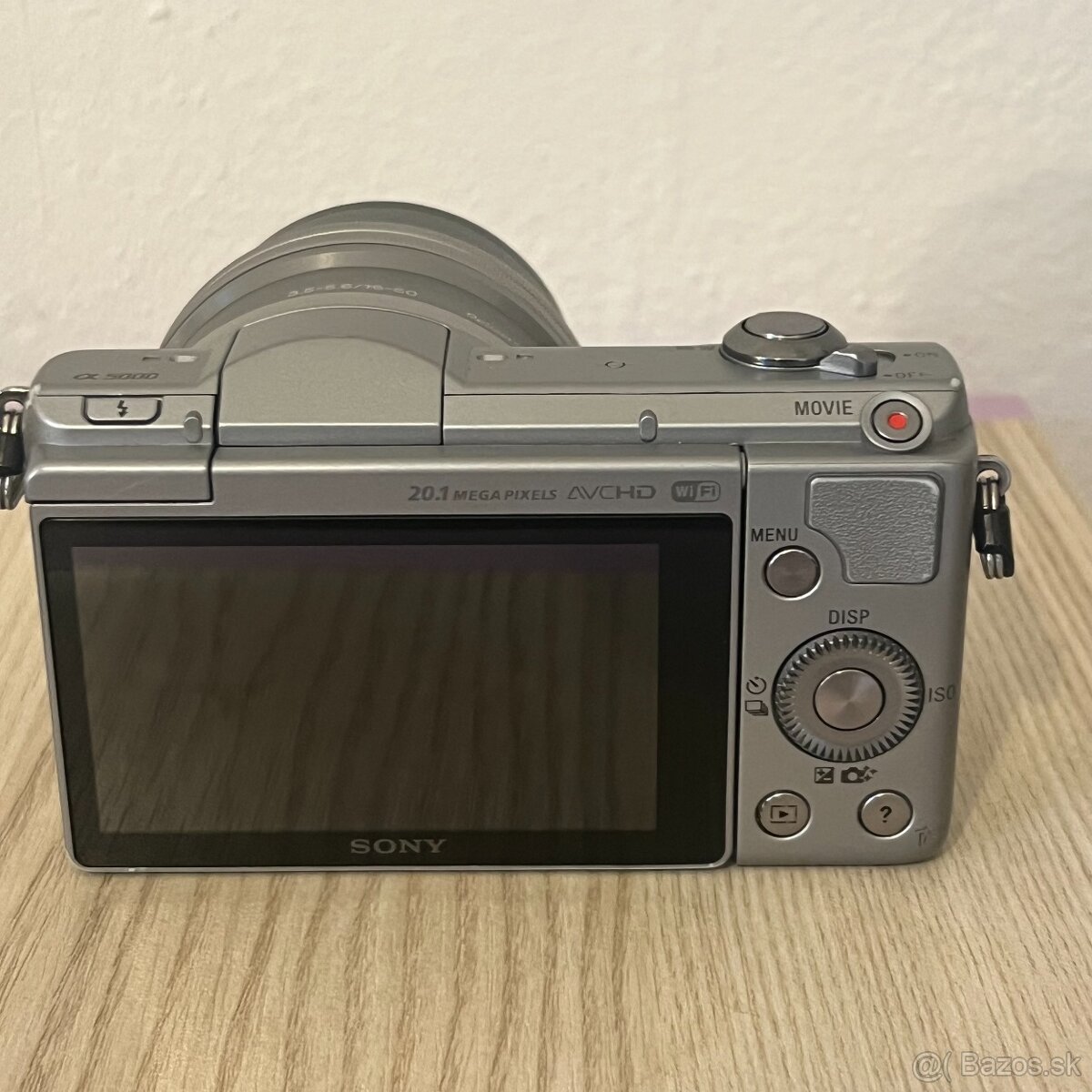 Sony A5000 Stříbrný + objektiv + příslušenství - 5