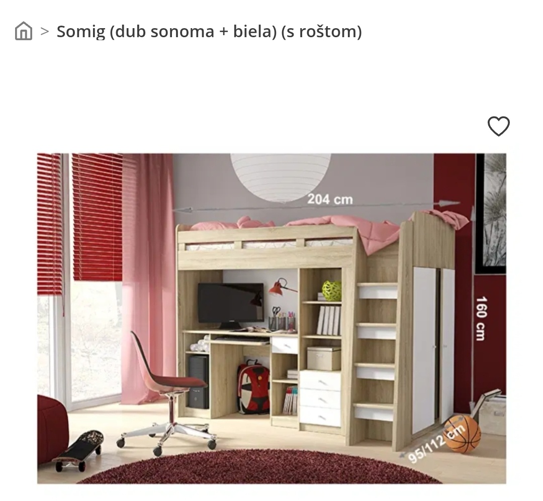 Poschodová posteľ - 5