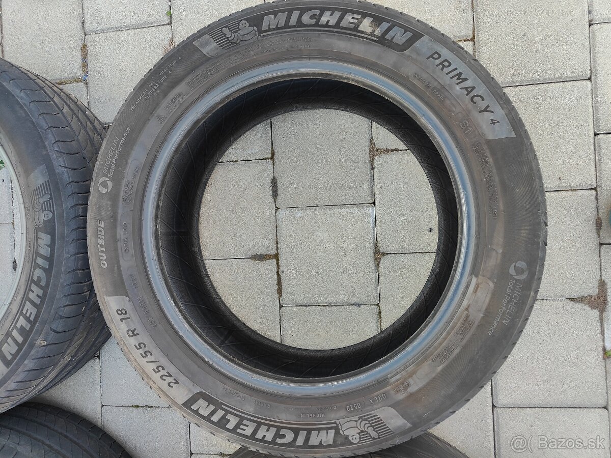 Znížená cena - Michelin Primasy 4 225/55 R18 - 5