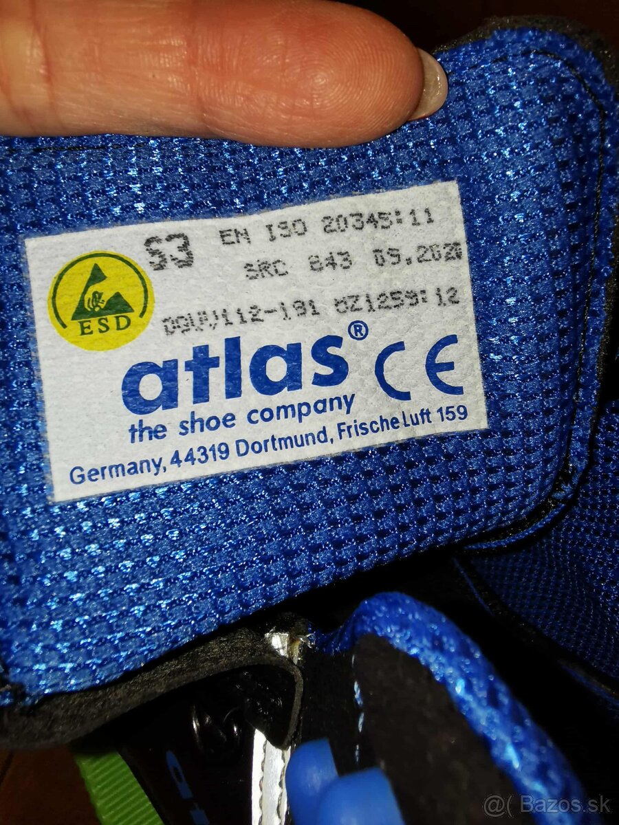 Pracovne topanky S3 zn. Atlas v. 40 - 5