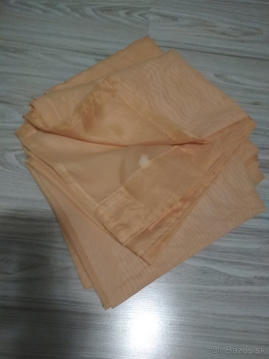 Záclony / oranžový záves - 5