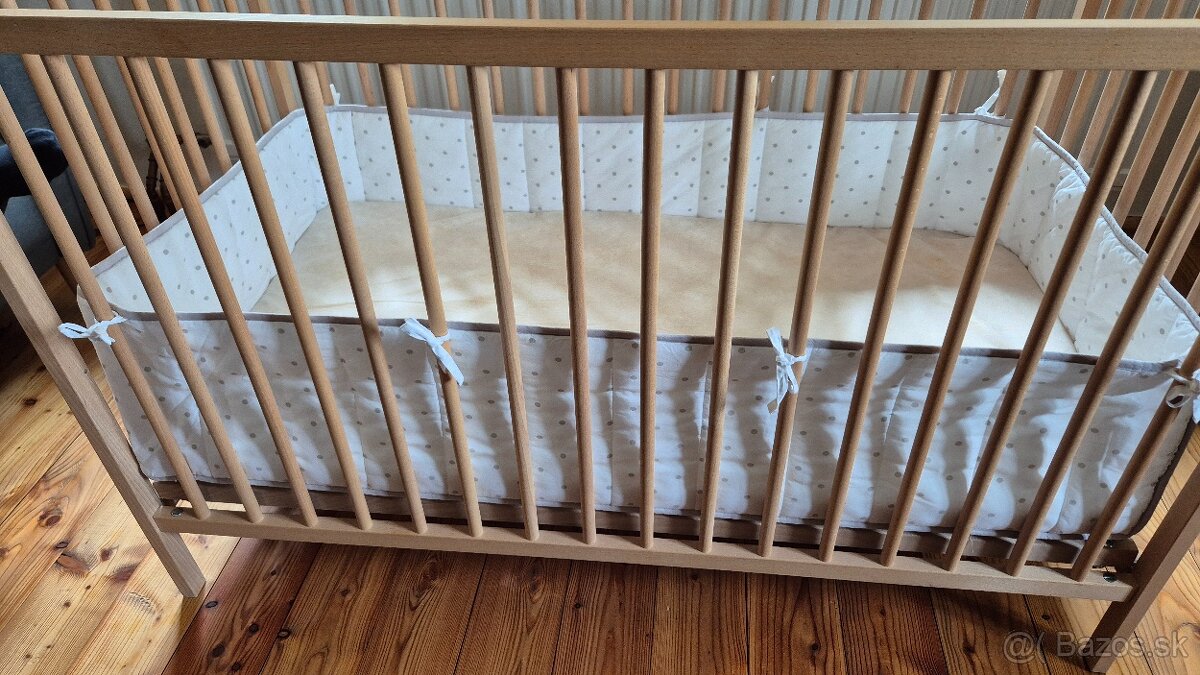 Detská postieľka + mantinel - 5