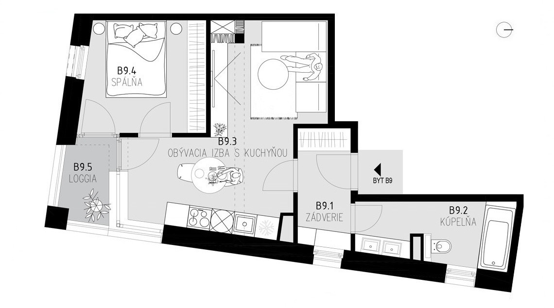 IDEÁLNE BÝVANIE | 2-IZB. INVESTIČNÝ BYT-TURČIANSKE TEPLICE - 5