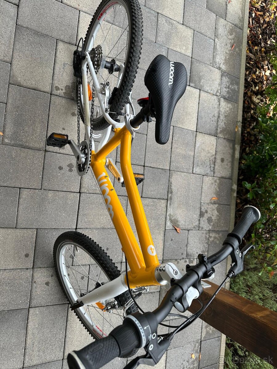 Predam Woom 4 zlty bicykel so stojanom - 5