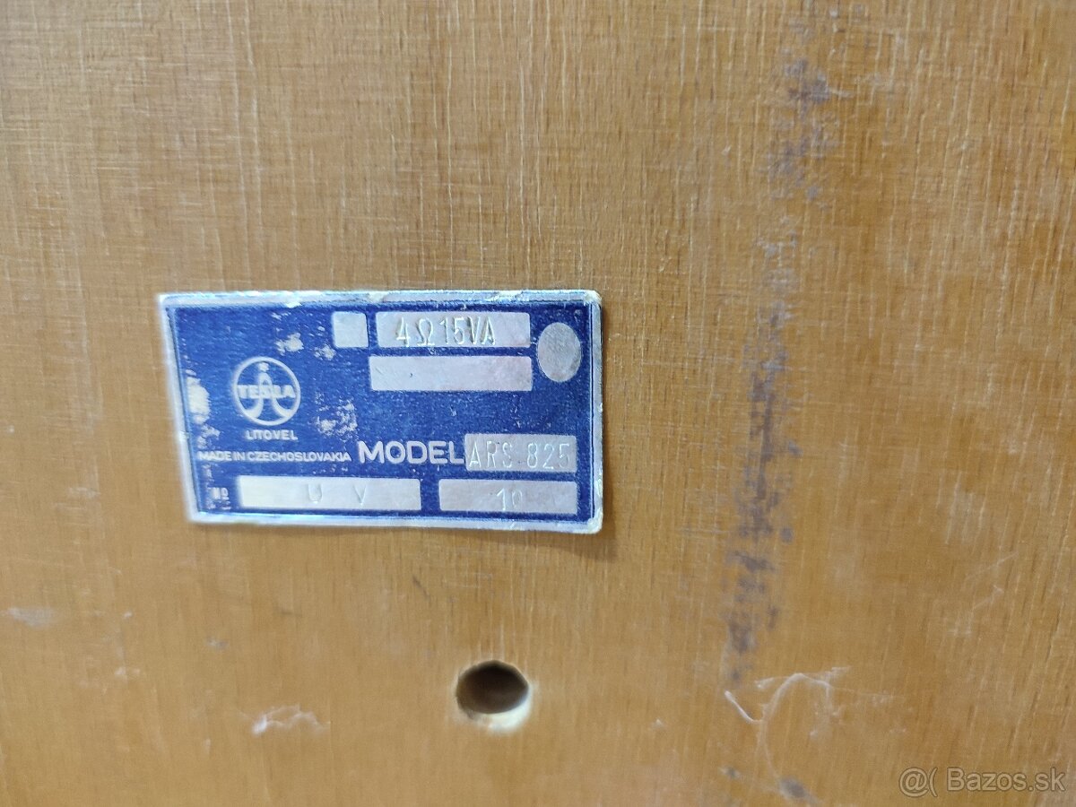 Prázdne repro bedne Tesla ara 825 - 5