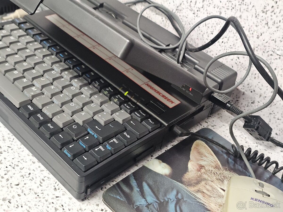 386 LAPTOP 》RARE VINTAGE HARDWARE 》HIGHSCREEN 386DX-33 - 5