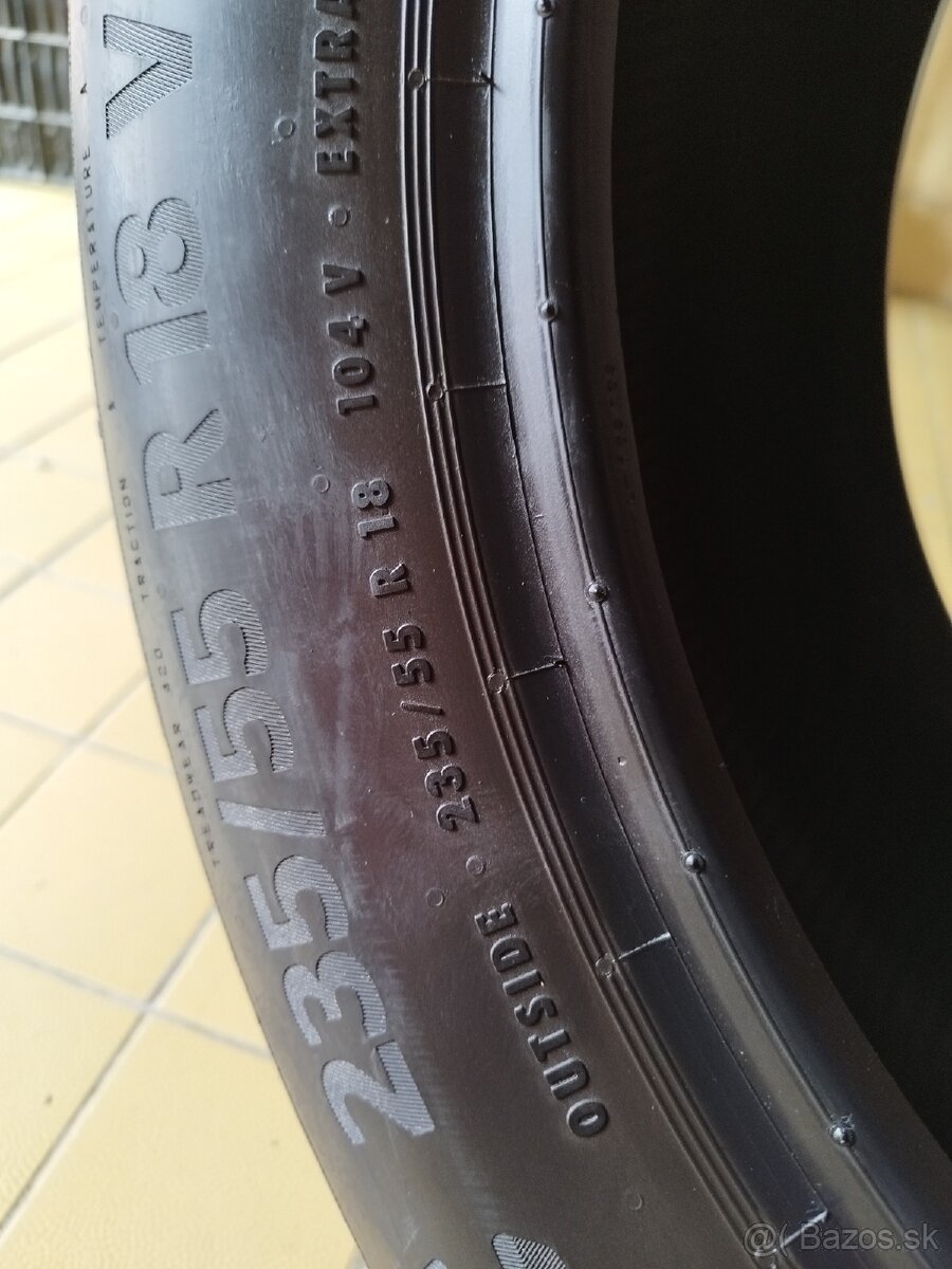 letne pneumatiky 235/55 r18 XL continental - 5