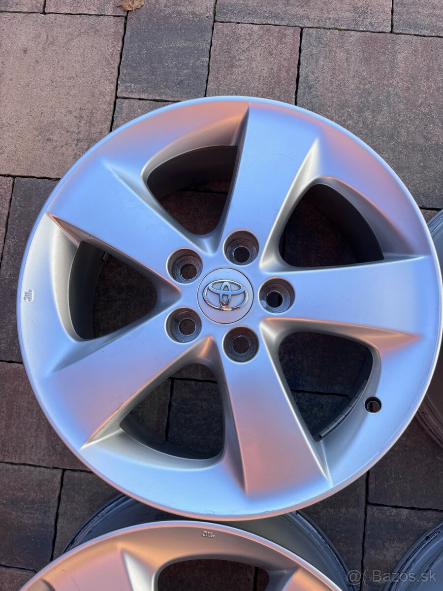 Orig. Hliníkové disky Toyota R17, 5x114,3 - 5