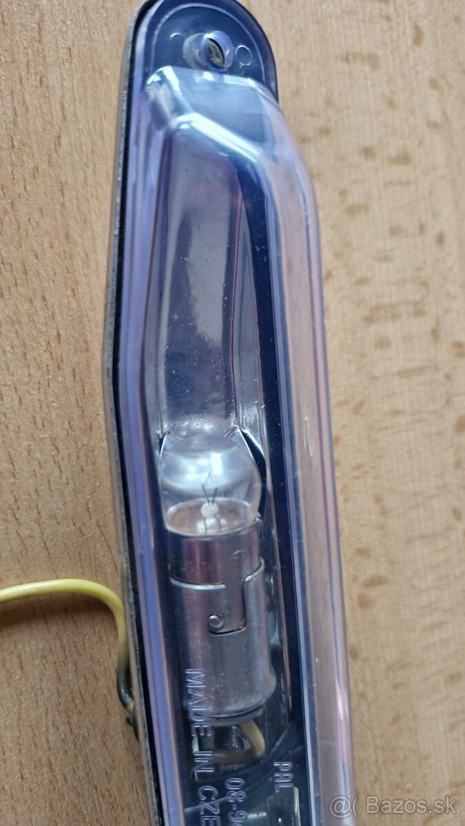 Nová lista kryt osvetleni spz/ečv skoda 1000 1100 MB max mbg - 5