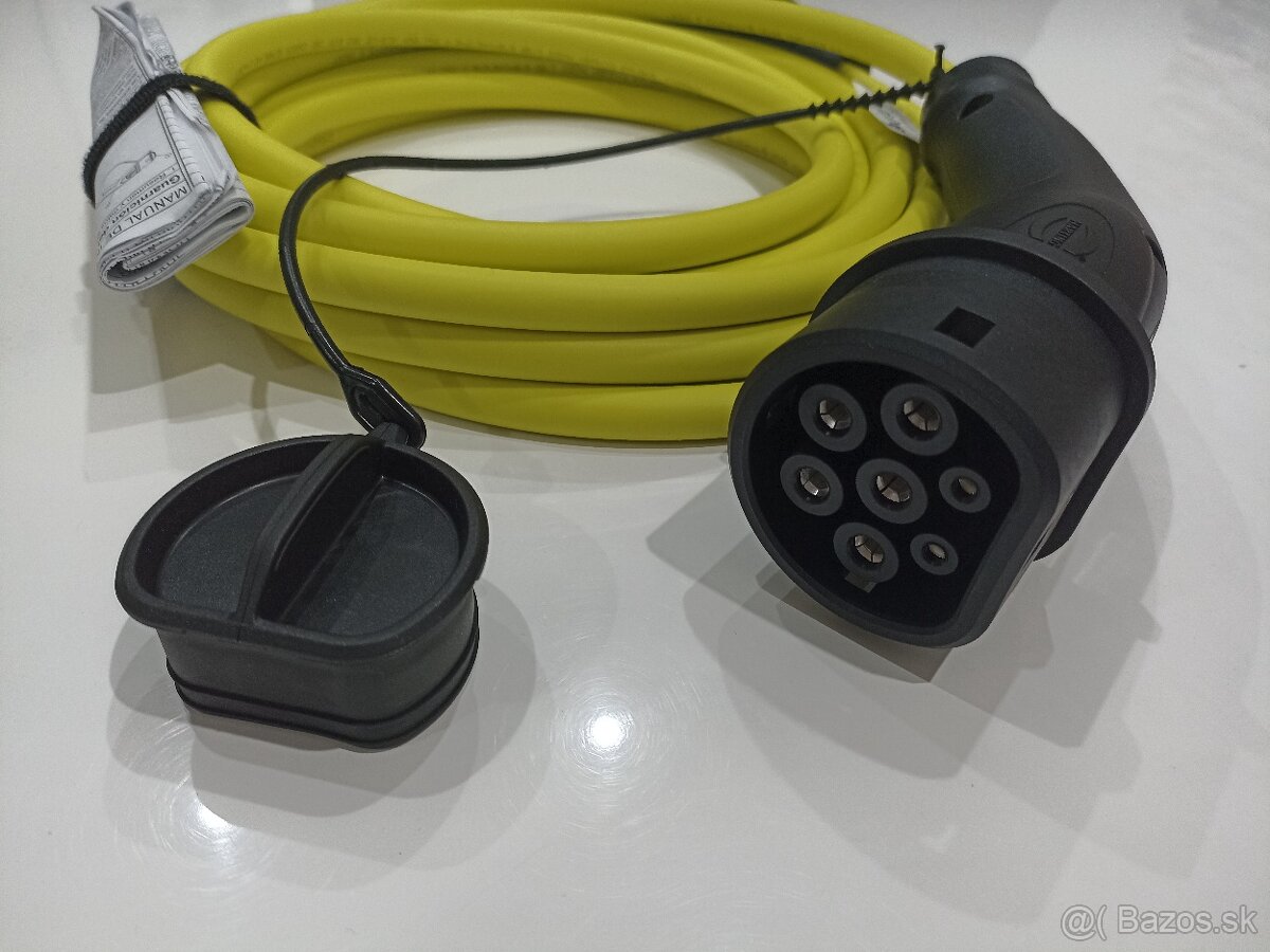 Nabíjecí kabel elektromobilů TYP2, 3fáze, 3x20A, 11kW, 6m - 5