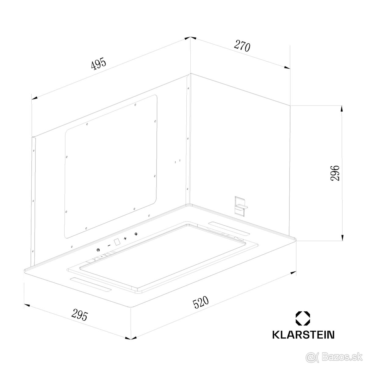 Digestor Klarstein Hector Eco 52 cm - 5