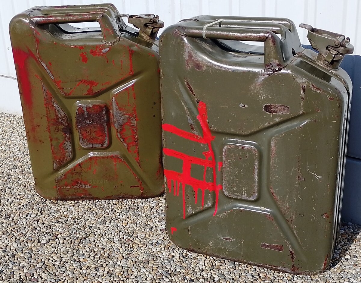 Plechové kanistre (bandasky) - 5