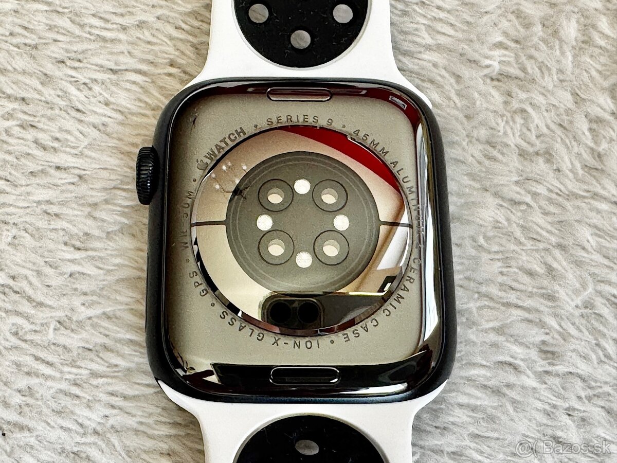 Apple Watch 9 45mm, TOP STAV, ZDRAVIE BATÉRIE 100% - 5