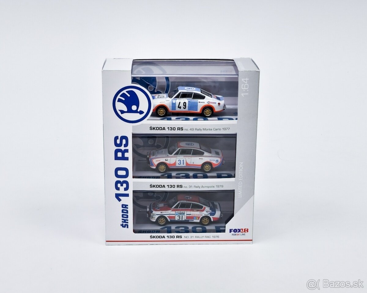 Škoda 130 RS set 1:64 FOX18 - 5