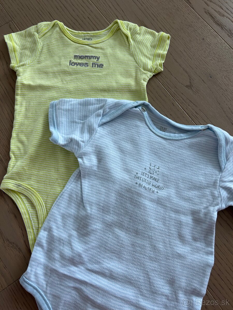 Balík letného oblečenia pre dievča veľkosť 74-80 - 5