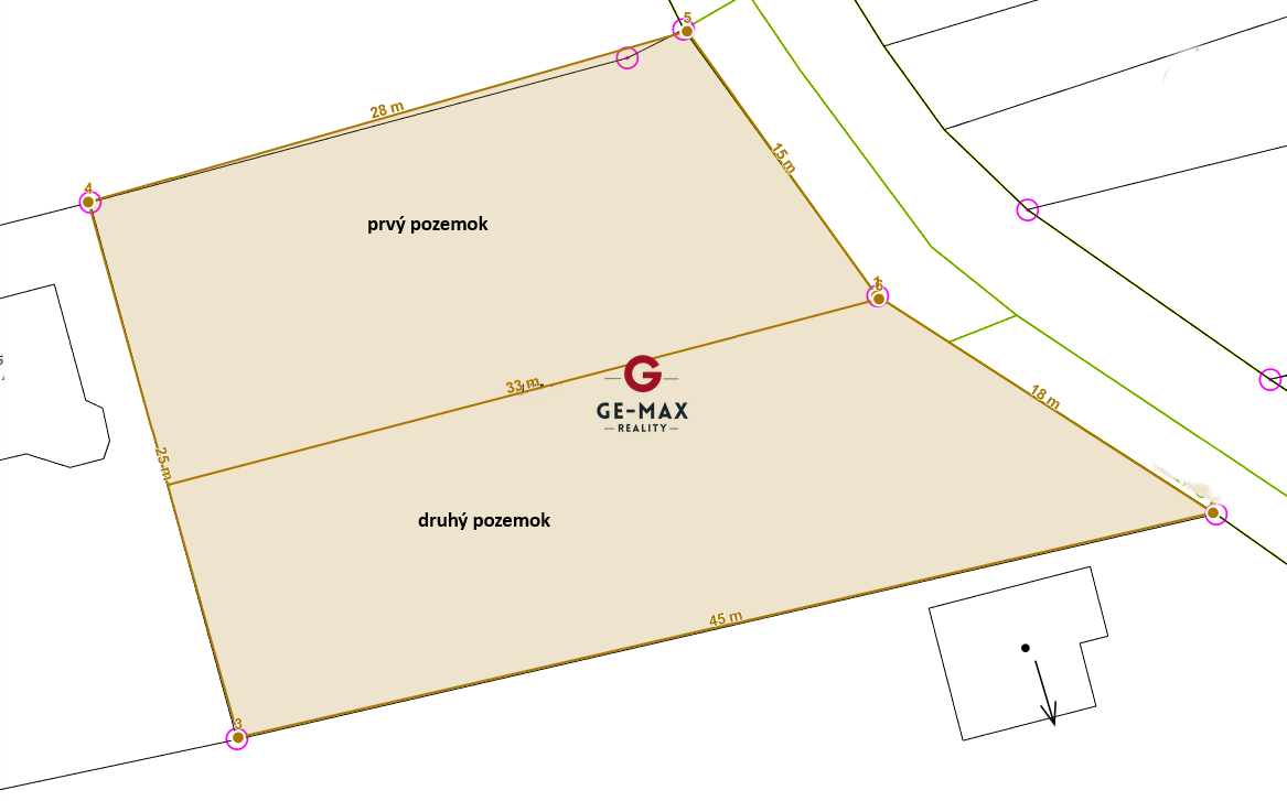 NA PREDAJ 2 STAVEBNÉ POZEMKY – každý cca 440 m² – IDEÁLNE NA - 5