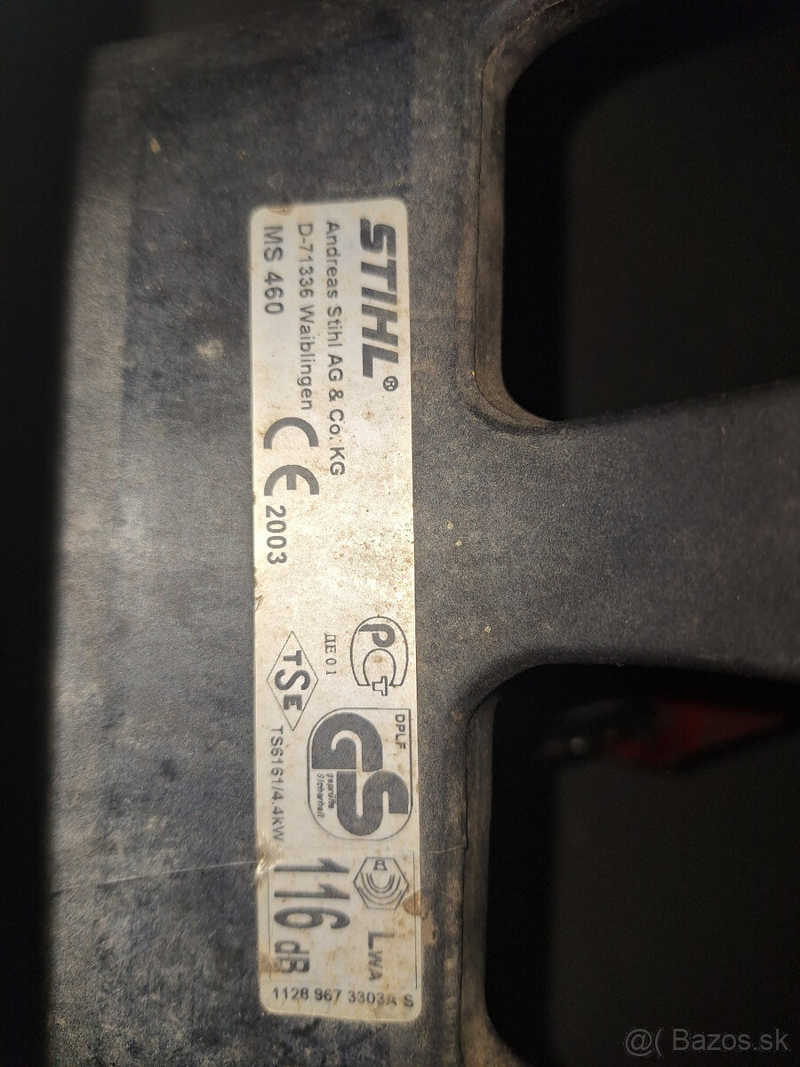 Predám Stihl MS460 v super stave - 5