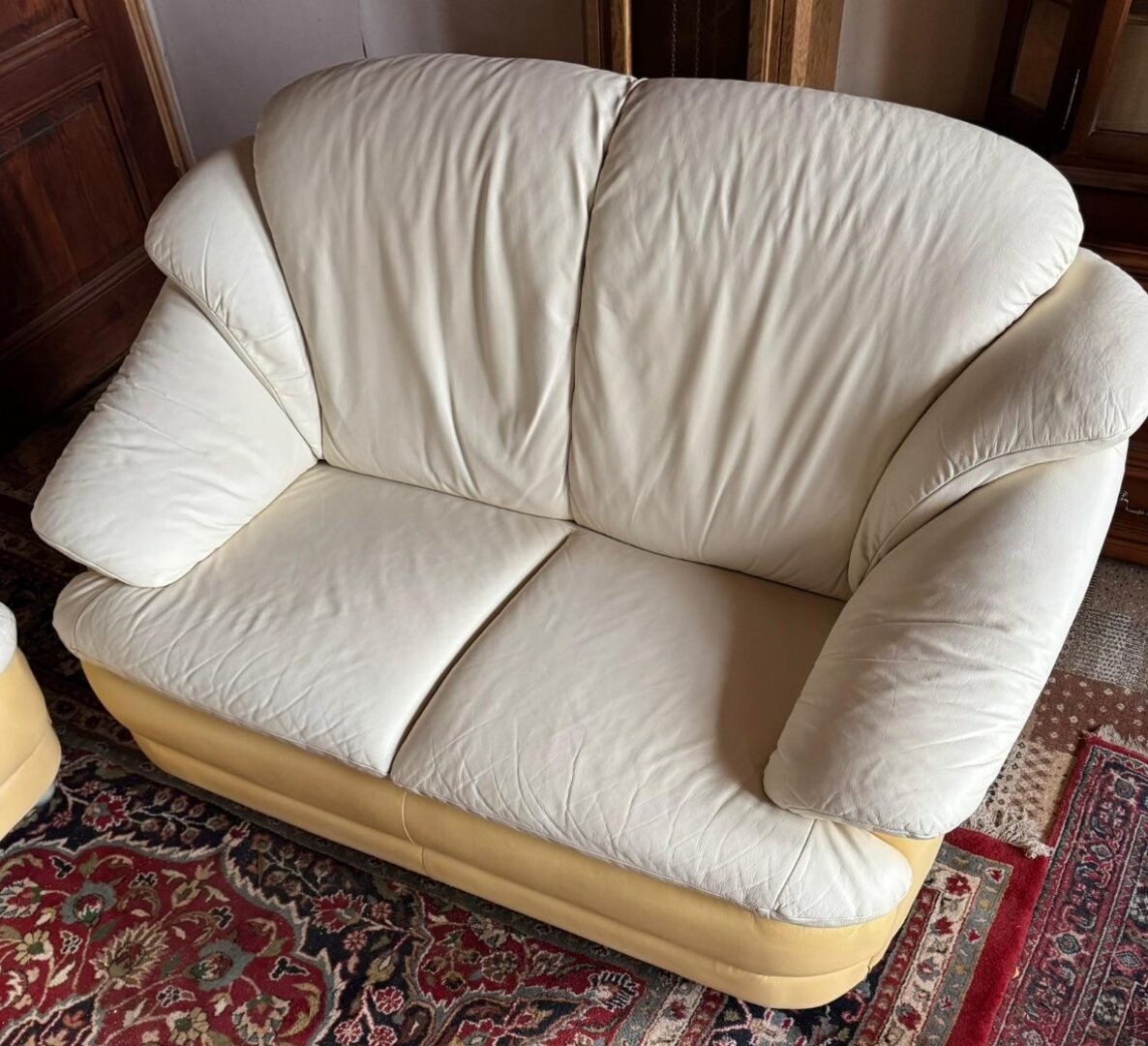 Kožená sedací souprava 3+2+1,5840 - 5