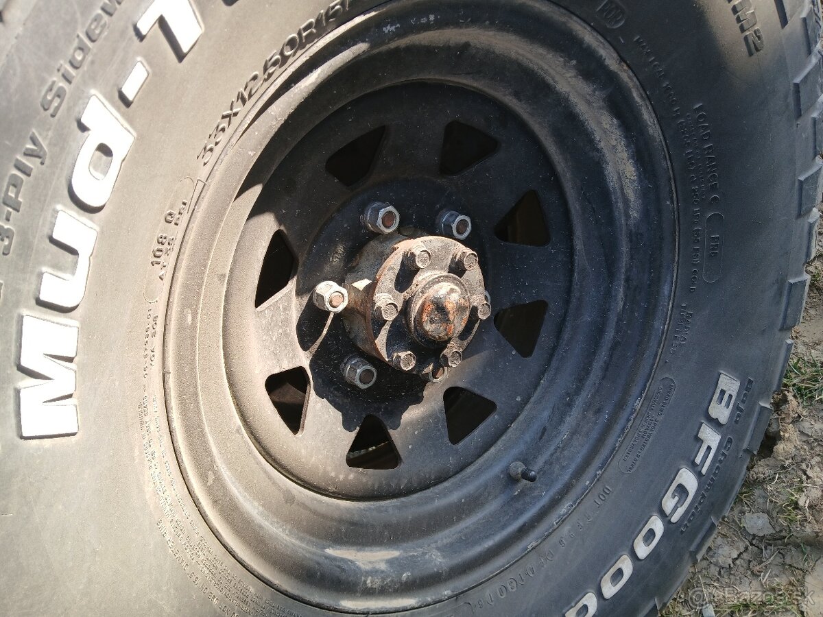 33x12.5 r15 MUD-TERRAIN T/A BF Goodrich - 5