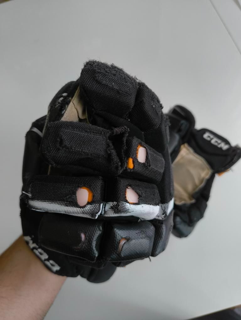 Hokejové rukavice CCM veľkosť 12 - 5