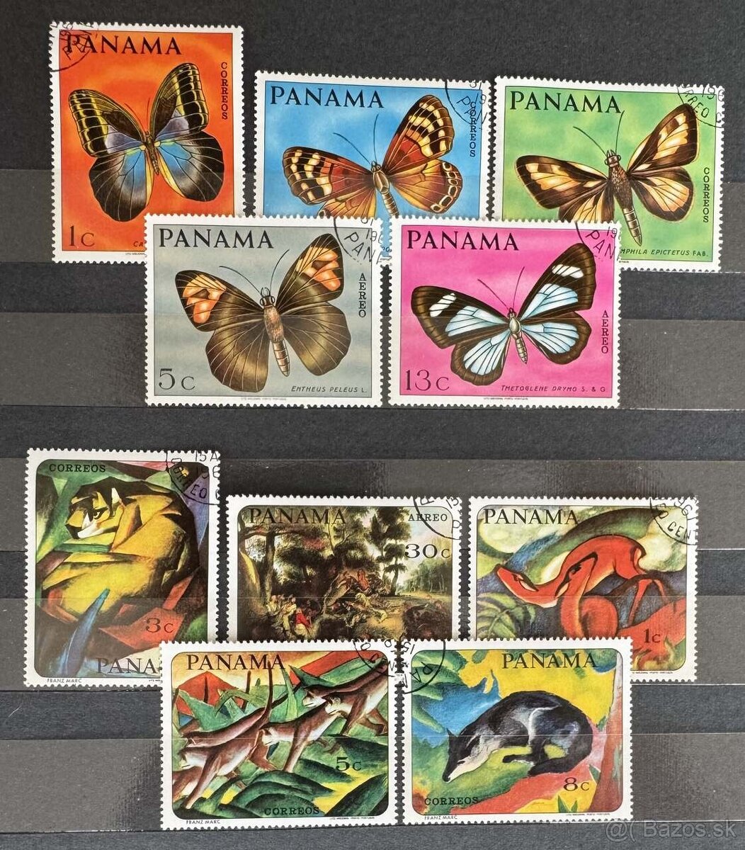 poštové známky - Panama - 5