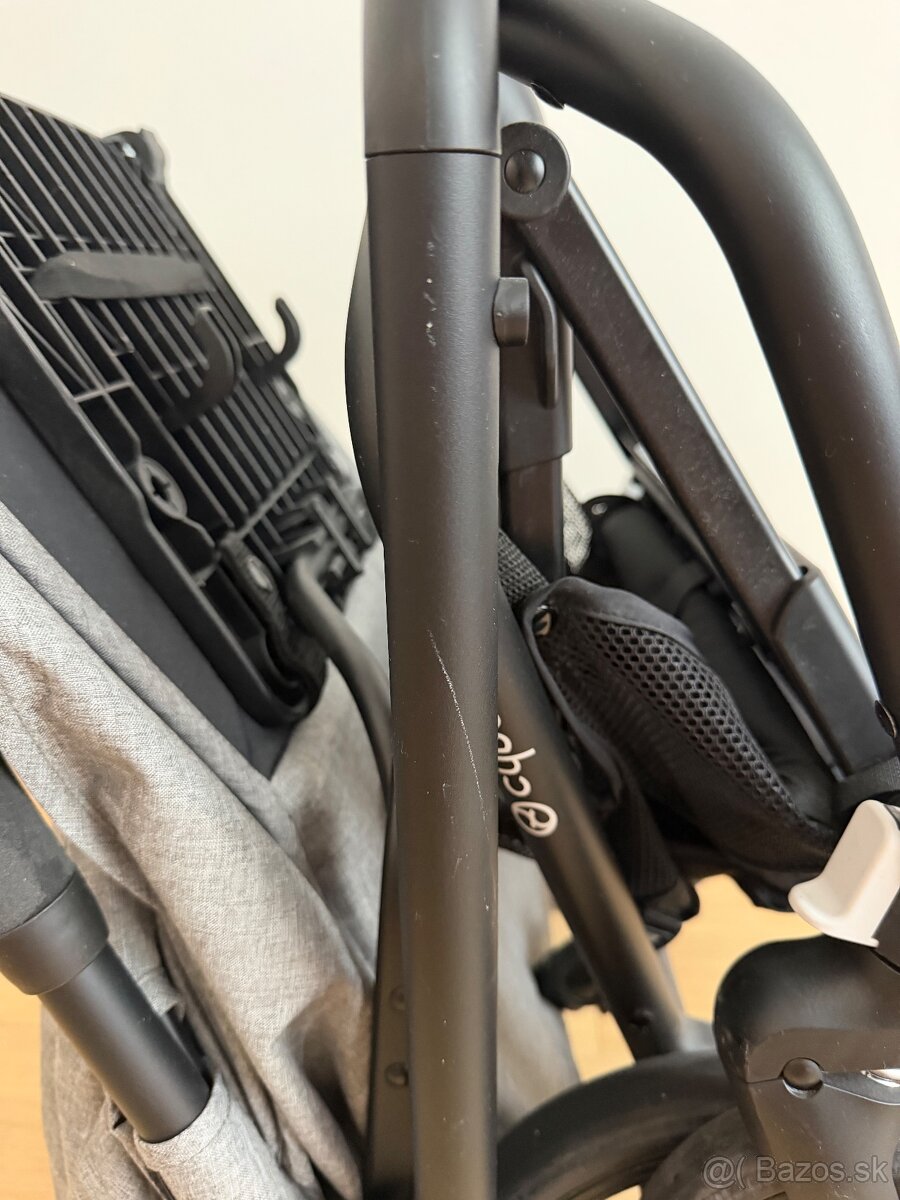 Kočík Cybex EezyS+/ Grey-mid grey - 5