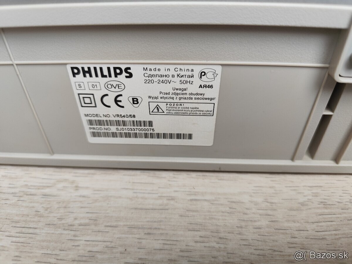 Videorekordér Philips VR540, 6-hlavový - 5