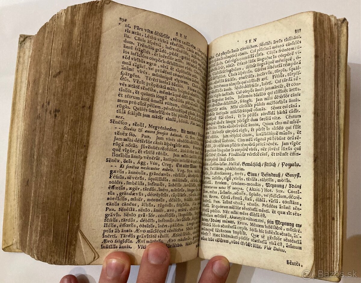 (slovník) Gradus Ad Parnassum, 1729, Trnava - 5