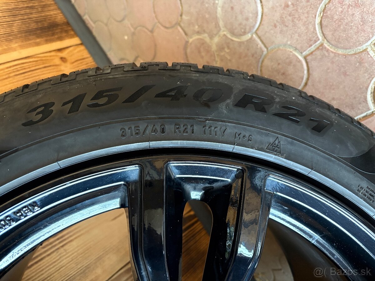 Elektrony Mak so zimnym pneu Pirelli 5x112, r21 - 5
