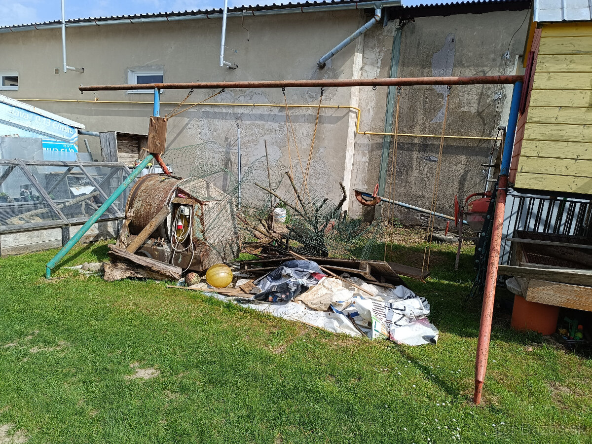 Detský záhradný domček s hojdačkami (oddeliteľné) - 5