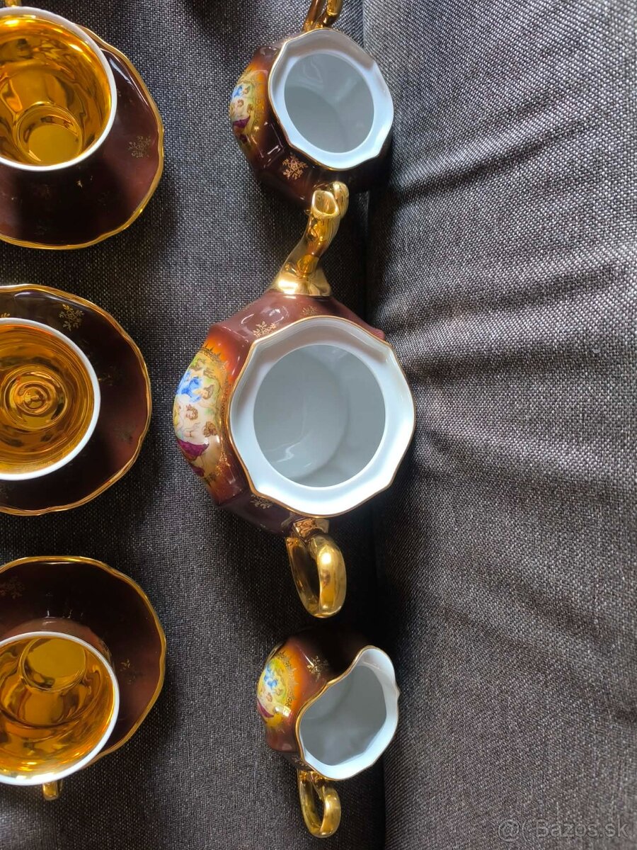 čajový porcelánový servis - 5