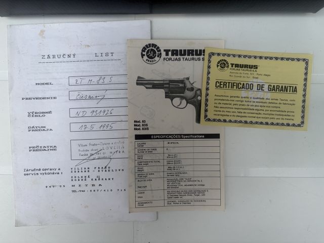 Taurus 38 special Model 83S-vymena za 22LR - 5