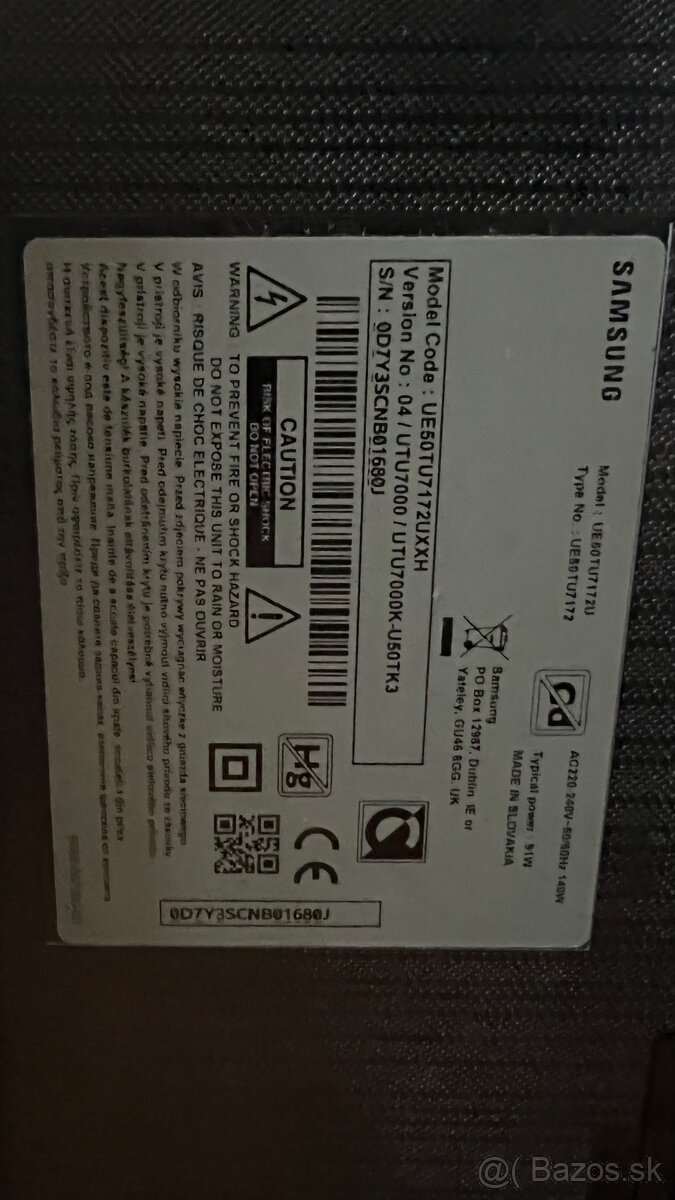 50” Samsung 4K UHD Smart TV - 5