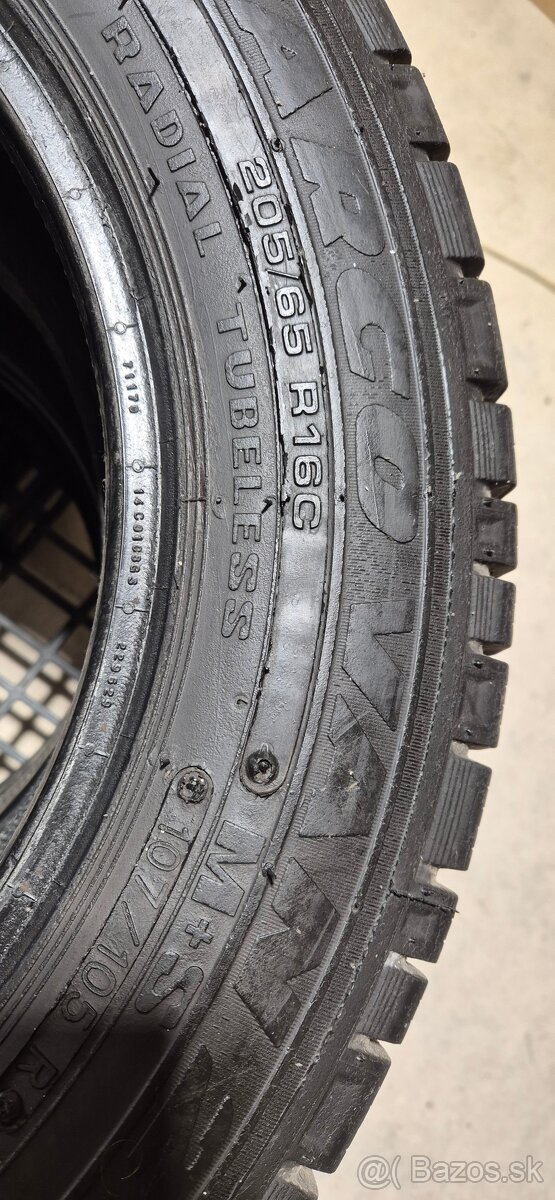 zimné pneumatiky sada 205/65 R16C - 5